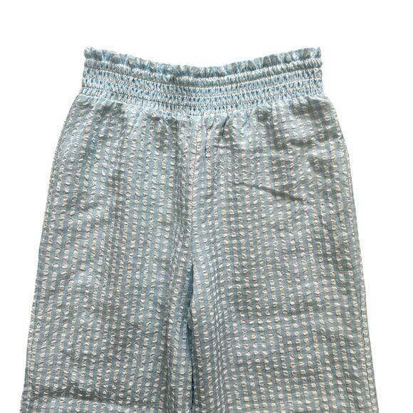 ART CLASS Girls Blue White Smock Pant Outfit 8-10y NWOT - Picture 6 of 7